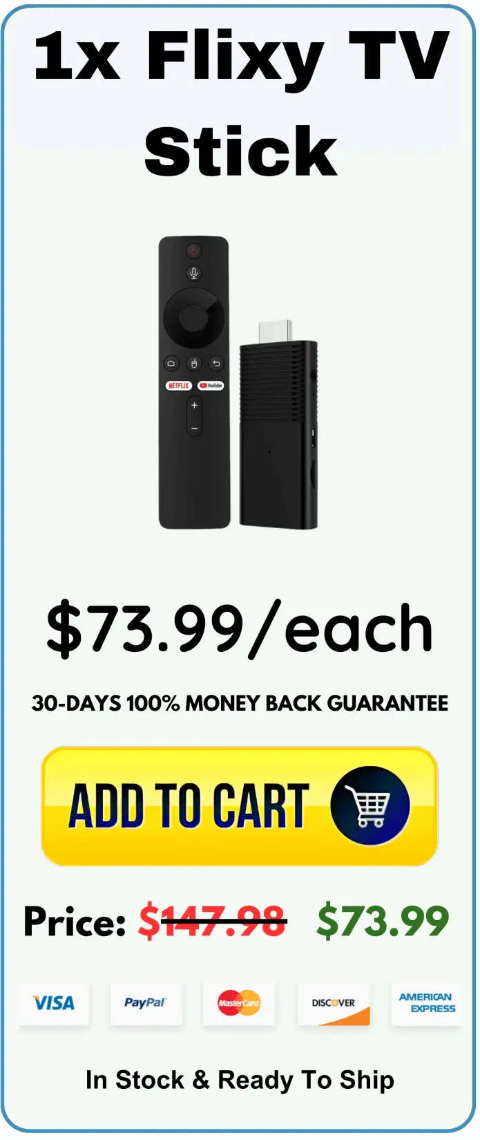Flixy TV Stick price 